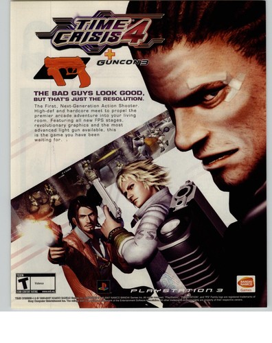 Time crisis ps3 playstation - time,