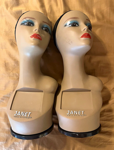 Janet collection wig display - collection,