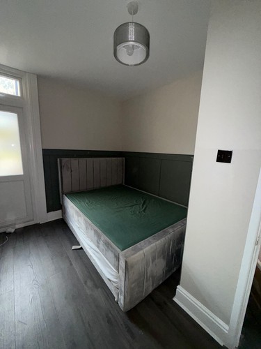 Double bed with trundle - with,