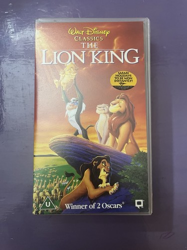 The lion king vhs video - lion,