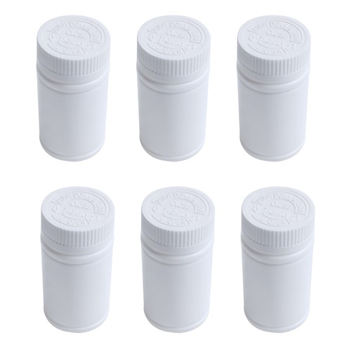 Plastic empty medicine bottles - plastic,
