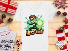 It's Hero Time Green Superhero