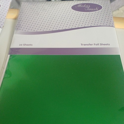 Midas touch transfer foil - midas,