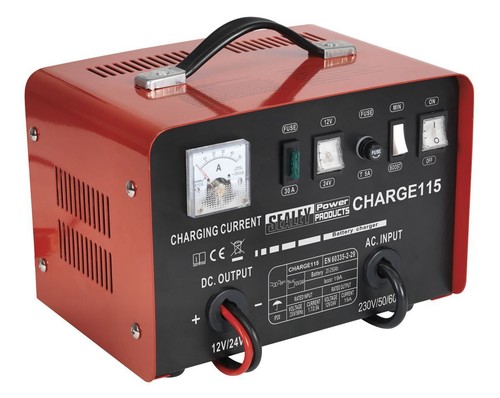 Sealey 24v battery charger - 12/24v,