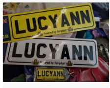 Mobility Scooter Number Plate