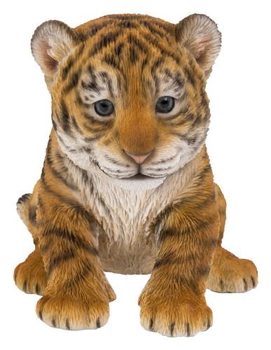 Tiger cub lifelike ornament - cub,