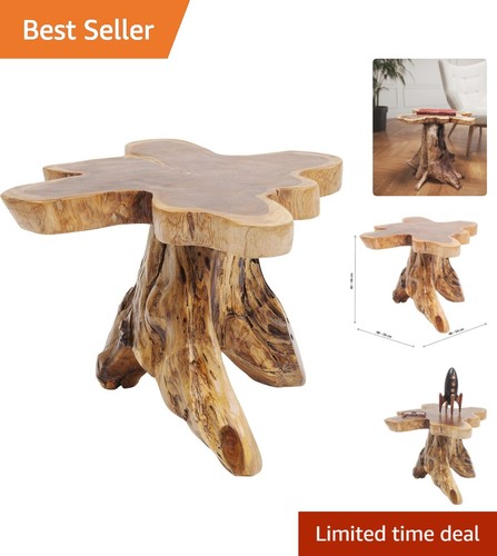 Brown solid wood side - brown,