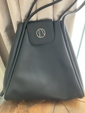 Armani Exchange Black Bucket Bag