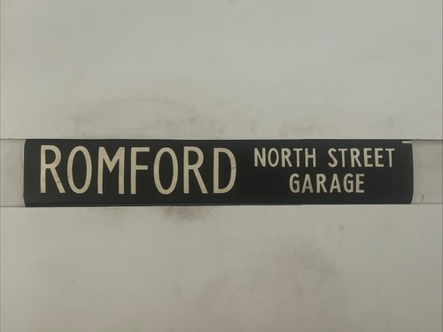Romford north street - north, garage