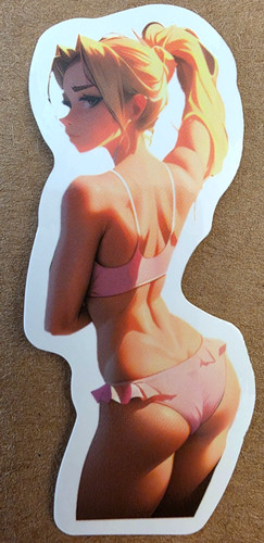 Waifu sticker girl - waifu,
