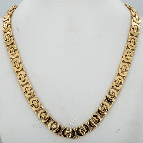 11mm mens boys chain gold - 11mm,