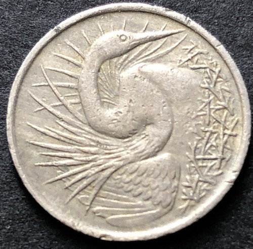 Snake bird coin - snake, coin-singapore