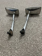 Classic Pair TEX E11 1206 MK3 Swan Neck Fender Side Mirror MG Triumph Jaguar