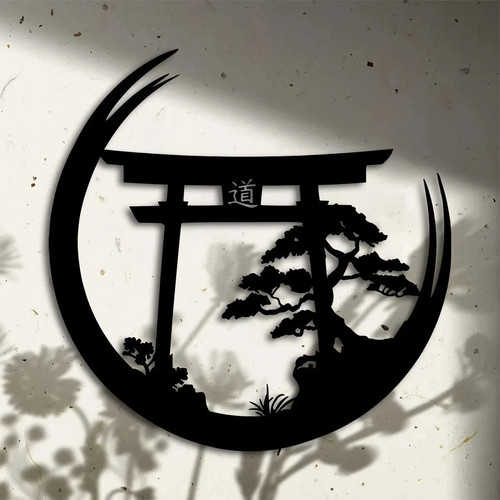 Japanese bonsai tree torii - japanese,