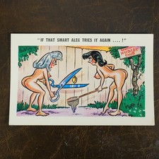 Vintage Postcard Comic, Giant
