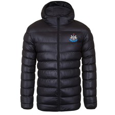 NEWCASTLE UNITED Insulated Coat Mens LARGE Padded Quilted Winter Jacket C27