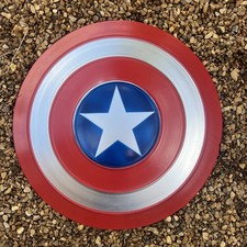 MARVEL Avengers: Captain America Metal Shield, 47cm/18.5" Diameter, Prompt Post.