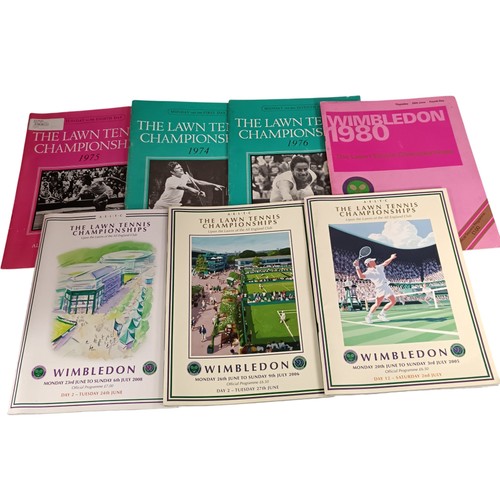 Wimbledon programmes - wimbledon,