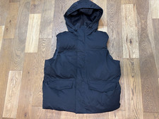 ZARA Men's Black Hooded Puffer