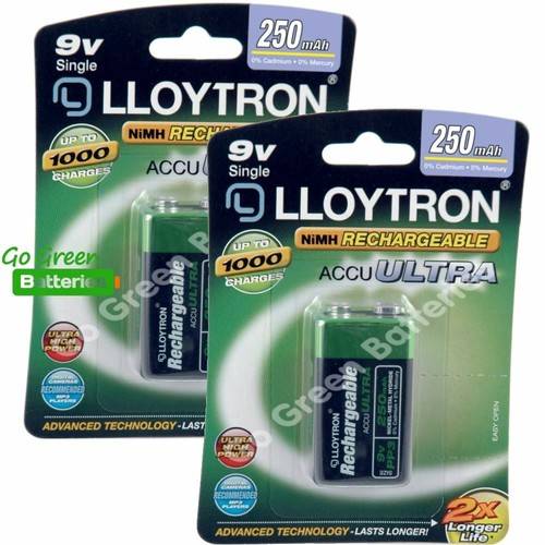 Lloytron pp3 rechargeable - 9v,