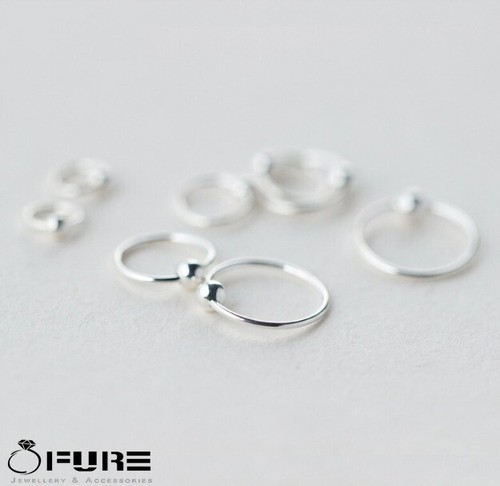 Pair sterling silver ball - sterling,