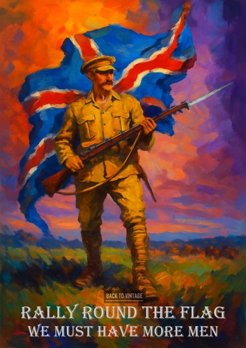 War british join the army - british,