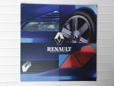 RENAULT CLIO SPORT 172 AVANTIME VEL SATIS SCENIC KANGOO 1999-00 Preview Brochure