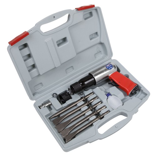 Sealey air hammer kit - hammer, long