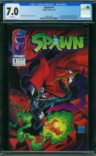 Spawn #1 CGC 7.0 Image Comics