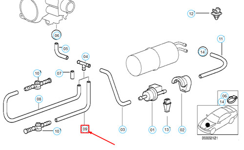 New bmw e31 fuel tank - new,
