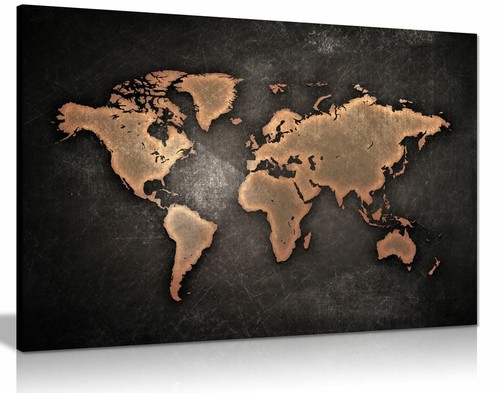 World map dark - world, background