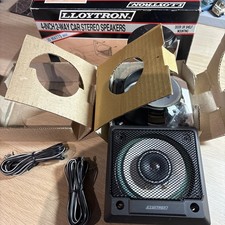 Vintage lloytron 4” Classic Car Stereo Speakers Door Mount 30 Watt 2 way boxed 