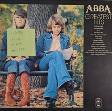 Abba Greatest Hits Vinyl Record VG/VG EPC 69218 1976