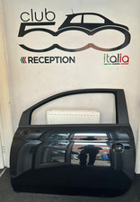 Fiat 500 Passenger Side Door in Black 876 2008 - 2015