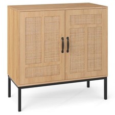 Rattan Storage Cabinet with