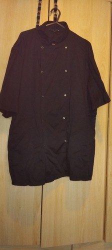 Black unisex chefs jacket - unisex,