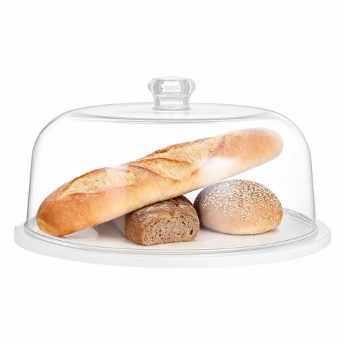 Round plastic cake stand with - plastic,