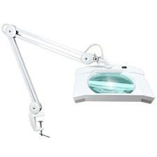 LED Magnifying Lamp with Clamp