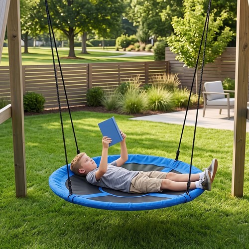 Large round tree swing - large,