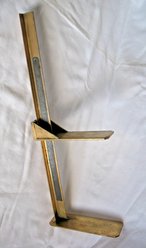 Rare old antique brass - brass, steel