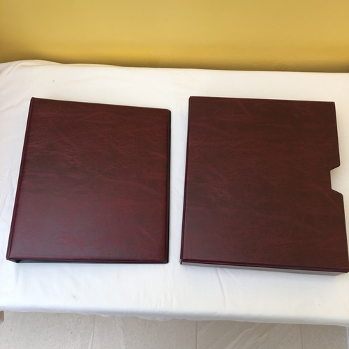 Stamp album and slip case - slip,