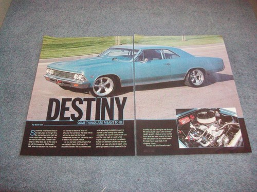 1966 chevelle malibu restomod - malibu,