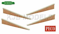 BNIB OO Gauge PECO LK-66 Platform Edging Ramp, Brick Type (2 Pairs)    
