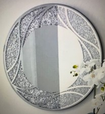 Dunelm Mirage circular mirror  55cm used