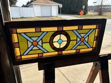 ~ ANTIQUE STAINED GLASS