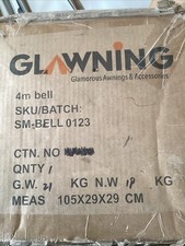 4 metre Bell Tent  Glawning new unused, unopened condition .