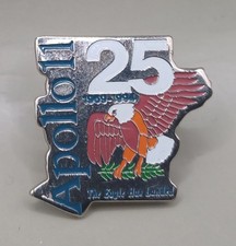 Vintage Apollo 11 - 25th Anniversary Pin Badge