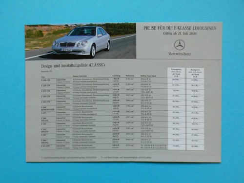 Brochure price list - brochure,