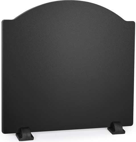 Fireplace fireback with feet - fireback,