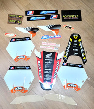 Set of KTM Dirt Bike Graphics